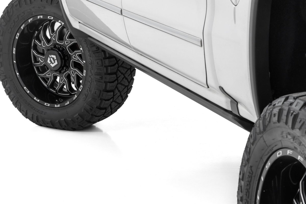 Chevrolet Silverado 1500 Power Running Boards - Rough Country - HT-Series, Automatic Retractable